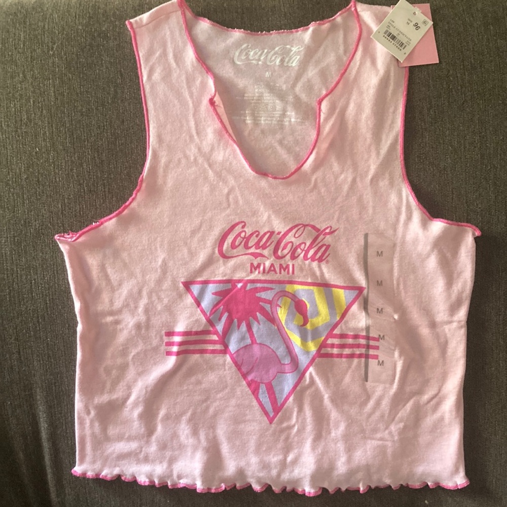 NWT M retro Coca Cola tank